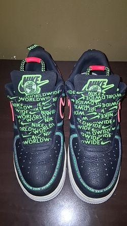 Rare Collectable Nike Air Force 1 '07 Premium 'Worldwide Pack