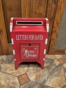 Santa's Mail Box, metal