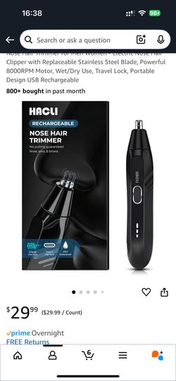 New Ear Nose Brows hair trimmer electric