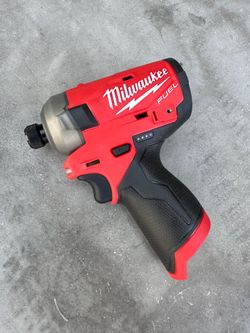 Milwaukee M12 FUEL SURGE 12V Lithium-Ion Brushless Cordless 1/4 in. Hex Impact Driver Drill (Tool-Only)  $79
