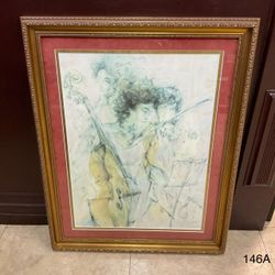 Gary Benfield’s Cello Giclee Framed
