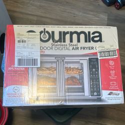 Brand New French Door Stainless Steel Gourmia Air Fryer