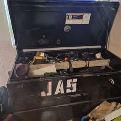 Job Box Filled With Tools 