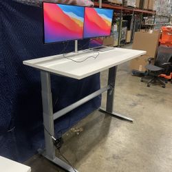 60x30 Electric Height Adjustable Tables! We Also Have Ergonomic Chairs And Monitor Arms!