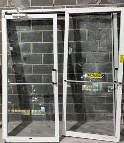 Store Front Double Door 