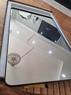 Mirror With Black Trim 