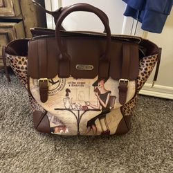 Nicole lee Travel Carry On Roller Bag