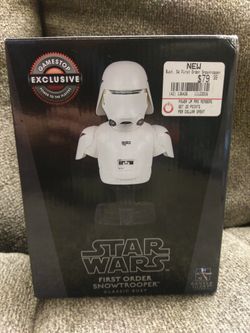 Star Wars first order Snowtrooper Bust Limited Edition