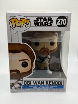 Funko Pop Star Wars Clone Wars Obi-Wan Kenobi #270 UNOPENED