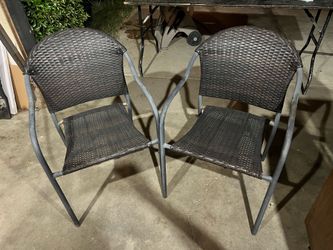 Patio chairs