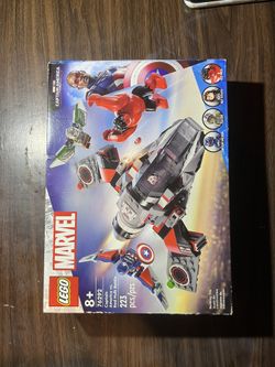 Lego Marvel Captain America vs. Red Hulk Battle 
