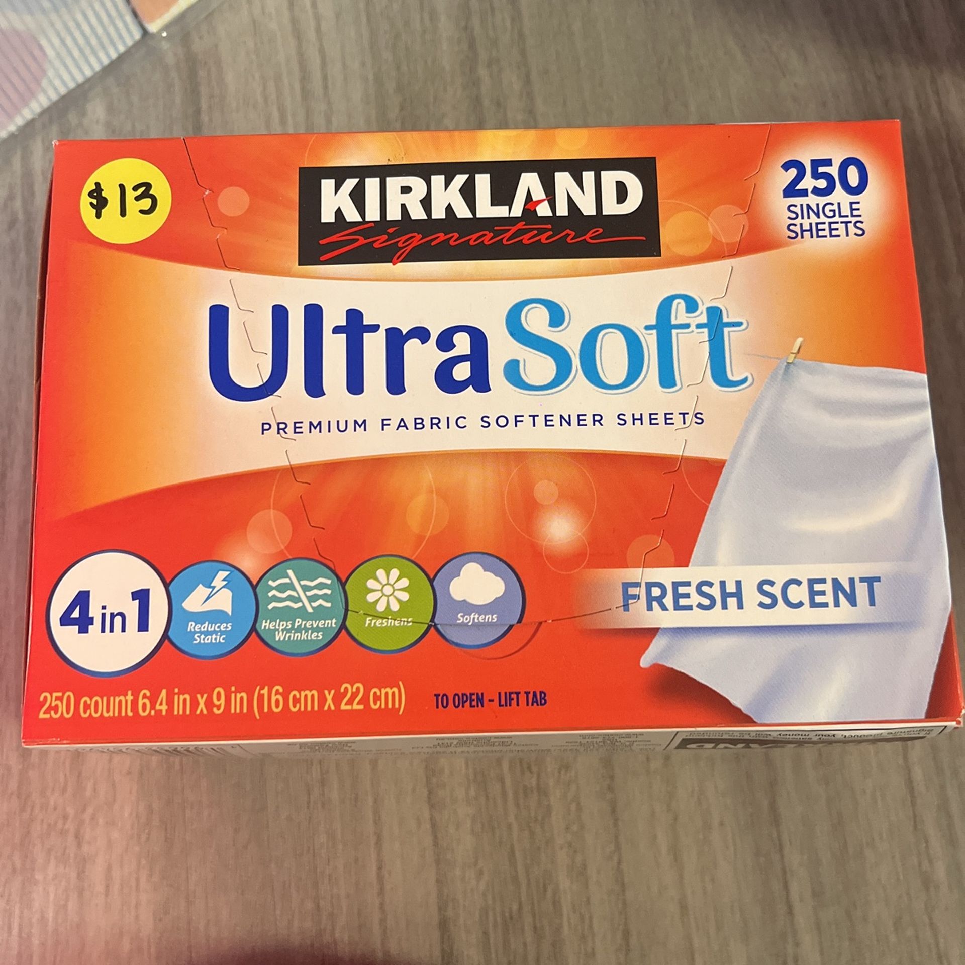 Kirkland Ultra Soft Drying Sheets $13 Each Or Take Both For$25