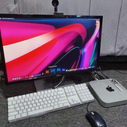 Apple Mac Mini - $180 - 24' Widescreen+ Webcam+ Keyboard And Mouse OSX Monterey 12 - $180