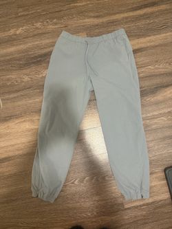 lululemon athletica Light Gray Track Joggers size 8