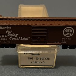 Atlas N Scale 40’ Box Car - Atlantic Coast Line