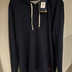 Polo Ralph Lauren Hoodie/Sweatshirt (Navy, Size Med) *NWT*