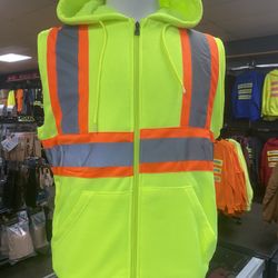 Fleece Lined Safety Vest 