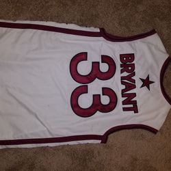 Kobe Bryant high school all American jersey.