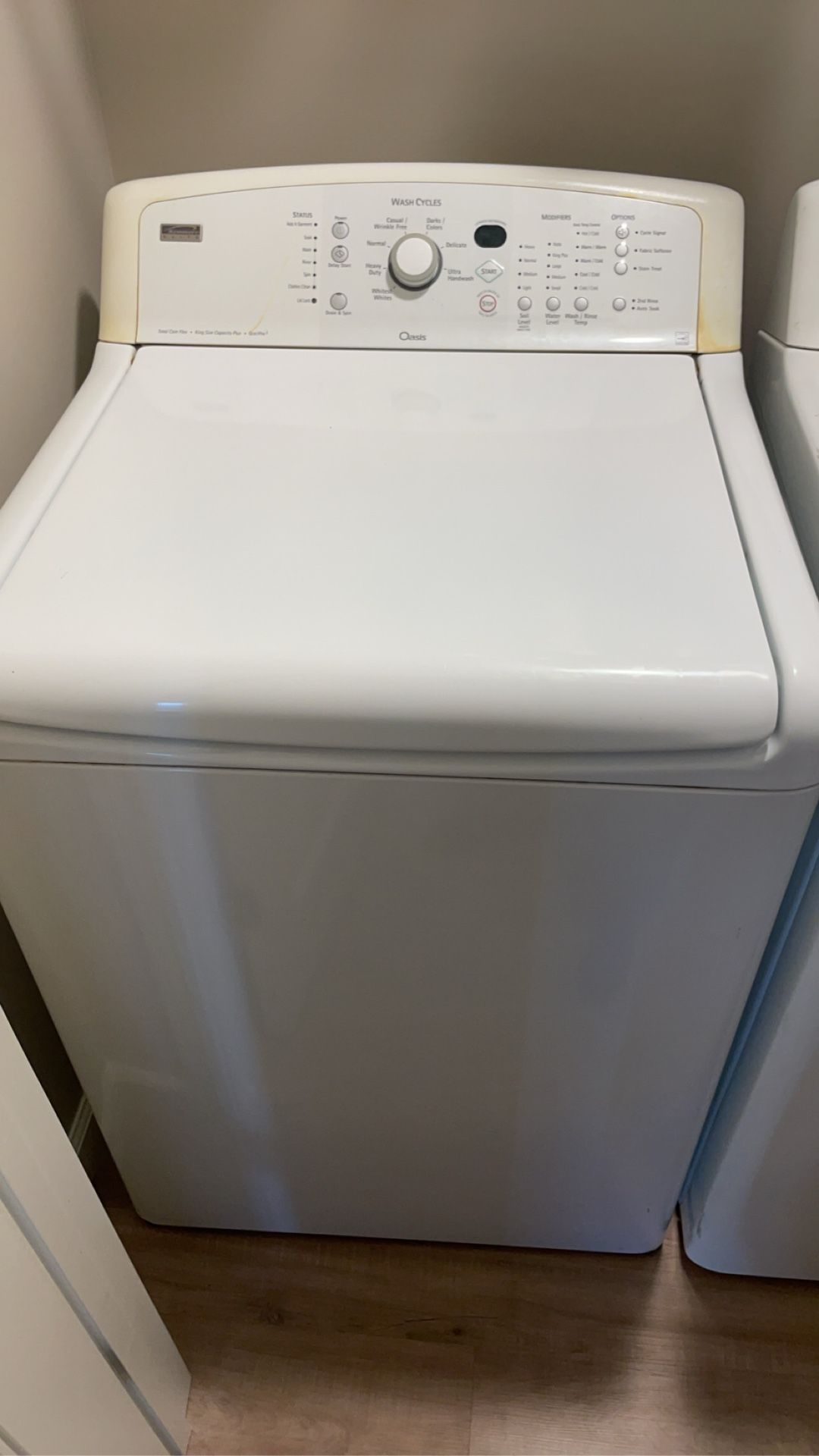Washer And Dryer