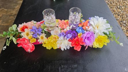 Flower table centerpieces