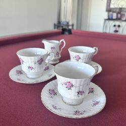 Princess House Exclusive Fine Bone China Tea Set