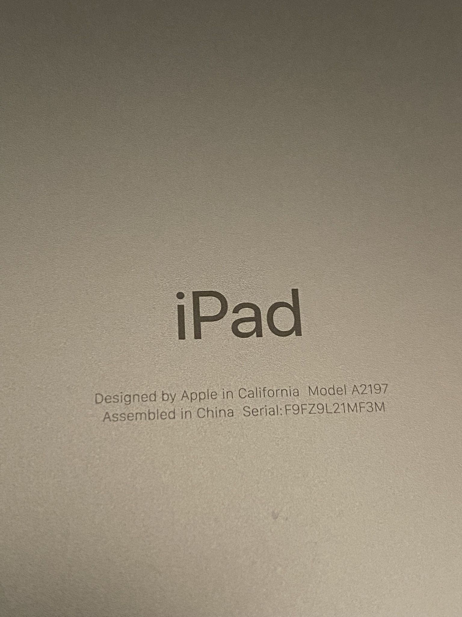 Apple iPad 10.2” (7th Generation) - Space Gray - Model A2197