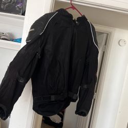 Motorcycle Jacket Size Lg/44