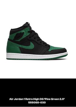 Air Jordan 1 Retro High OG ‘Pine Green