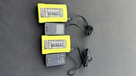 Ryobi 40v Chargers