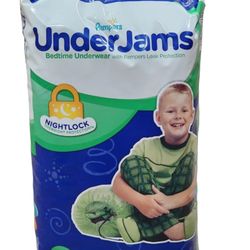 11 PAMPERS Underjams Boys L / XL Bedtime Underwear DIAPERS - LARGE EXTRA LARGE