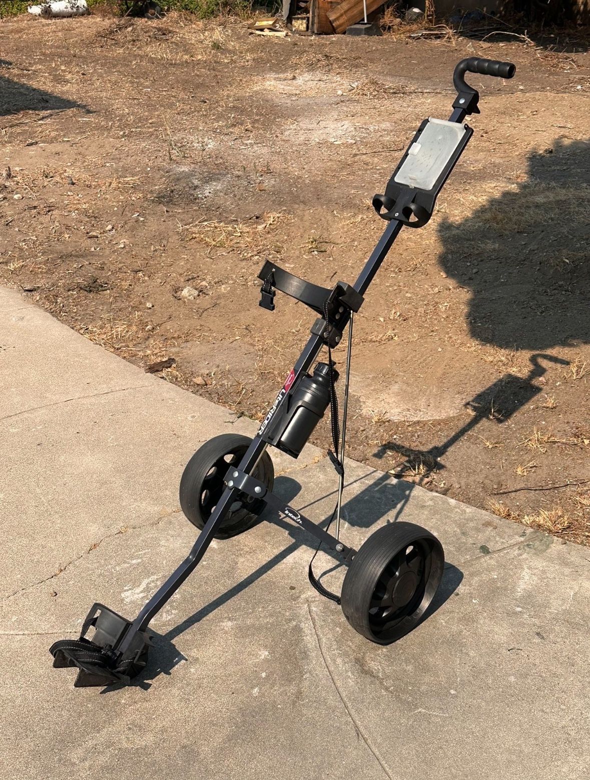 Intech Golf Rider 2 Wheel Pull Cart Golf Clubs