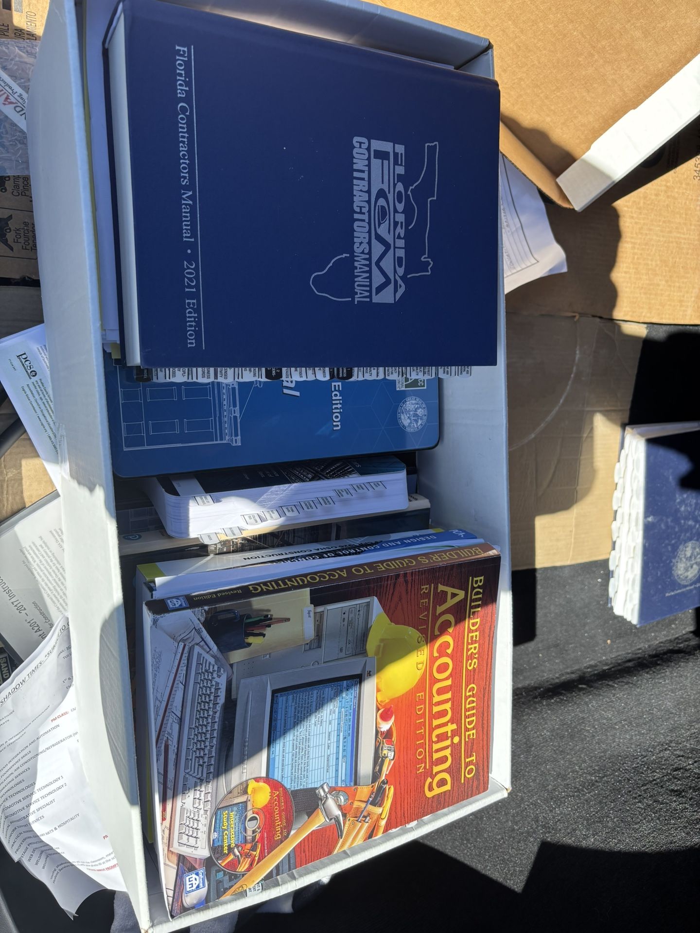 General contractors Books Exams