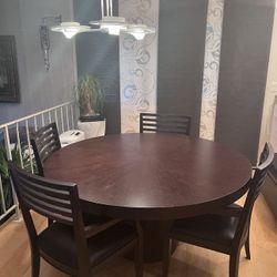 Dania Round Table (Excellent Condition)