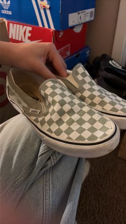 Green Vans Size 6.5 Men / 8.0 Women
