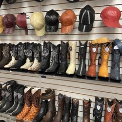 Botas Vaqueras De Piel Original De Diferentes Pieles Para Hombre