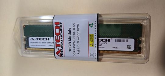 16GB A-TECH RAM DDR5 4800MHz BRAND NEW
