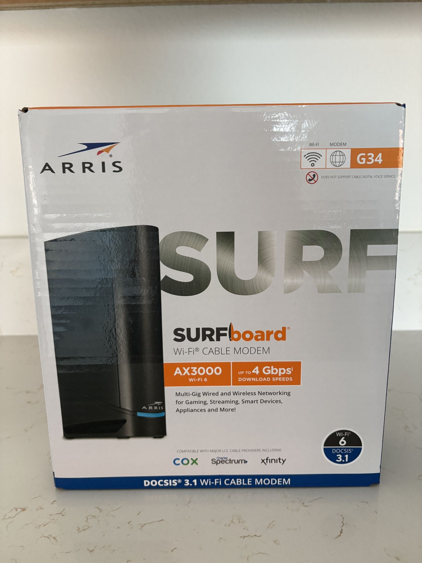 Arris SURFboard G34 Cable Modem Router