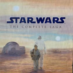 Star Wars Episodes I thru VI - Blu ray movie collection