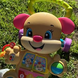 Fisher-Price Baby Toy Laugh & Learn Smart Stages Sis Walker with Educational Music Lights & Activiti
