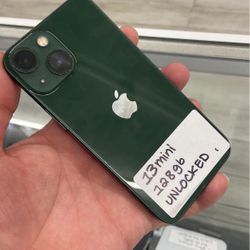 13 Mini Unlocked. Cash Or $50 Down W Approval 