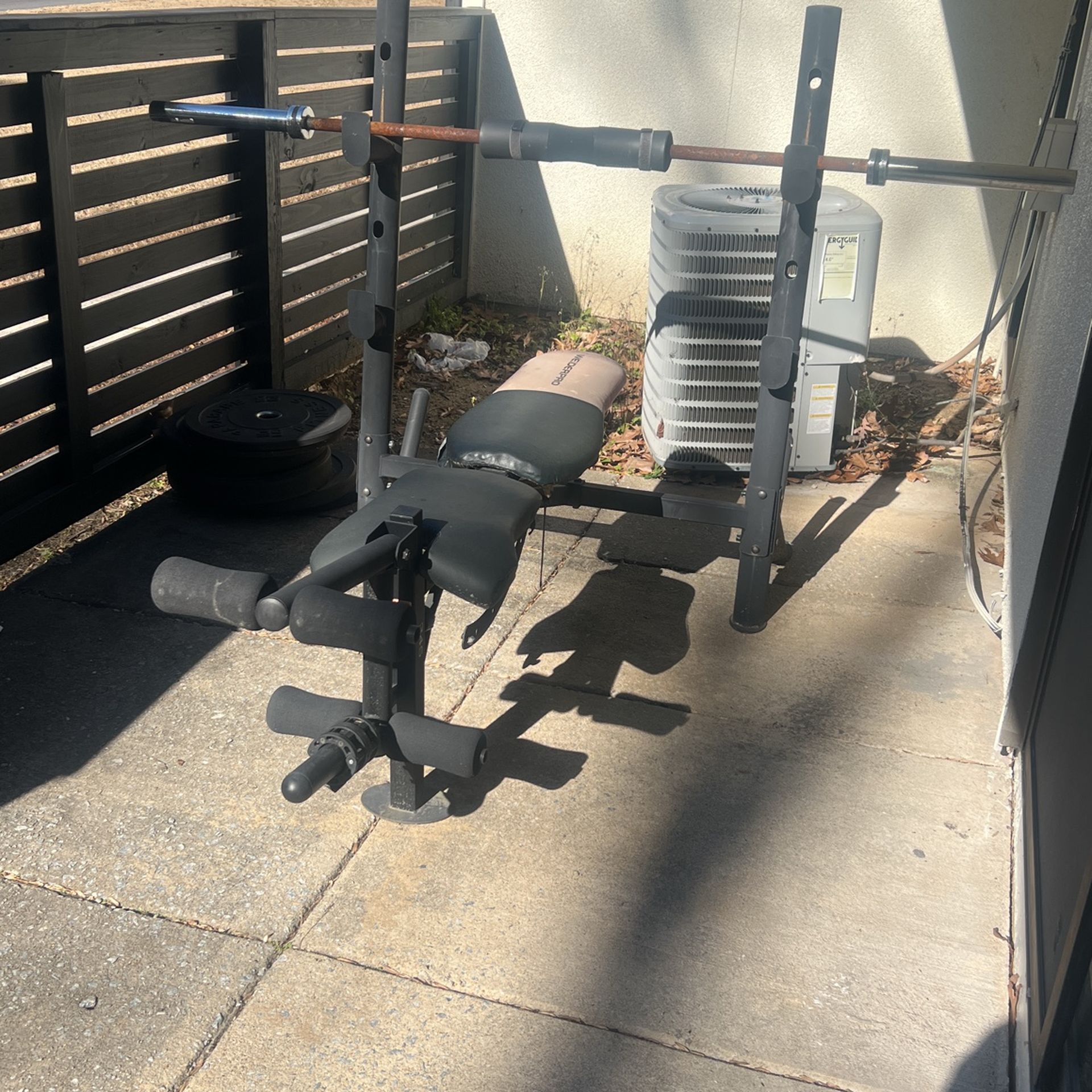 Weiderpro Weight Bench Set