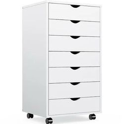 🗄️ 2-Piece 7-Drawer Rolling Storage Cabinets / Dressers