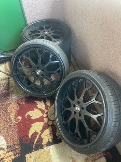 Forgiato 22” Drea Rims & Tires - set of 4 $3,500 “OBO”