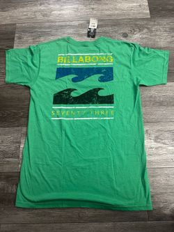 Men’s Billabong green shirt medium