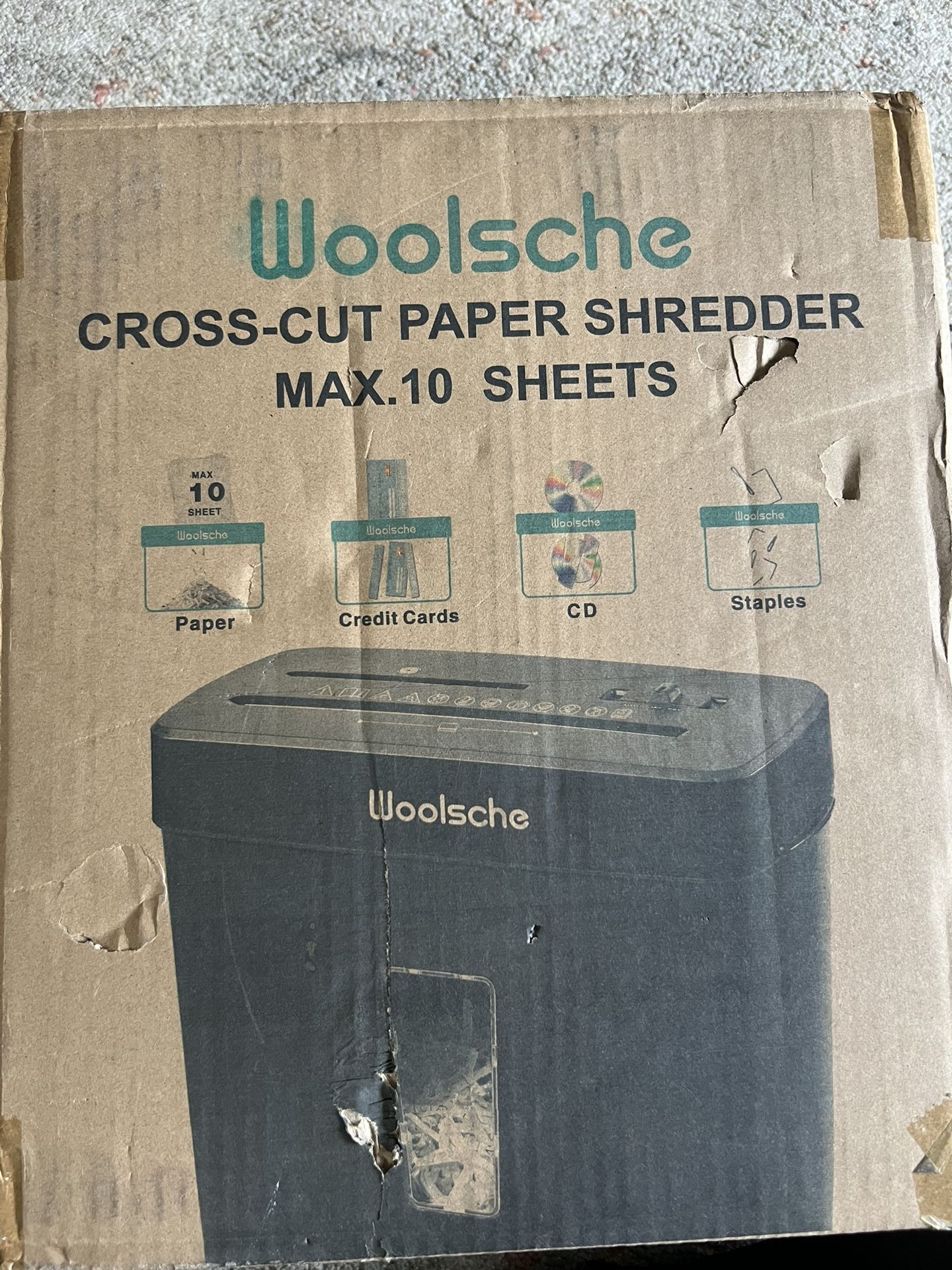 Paper Shredder –