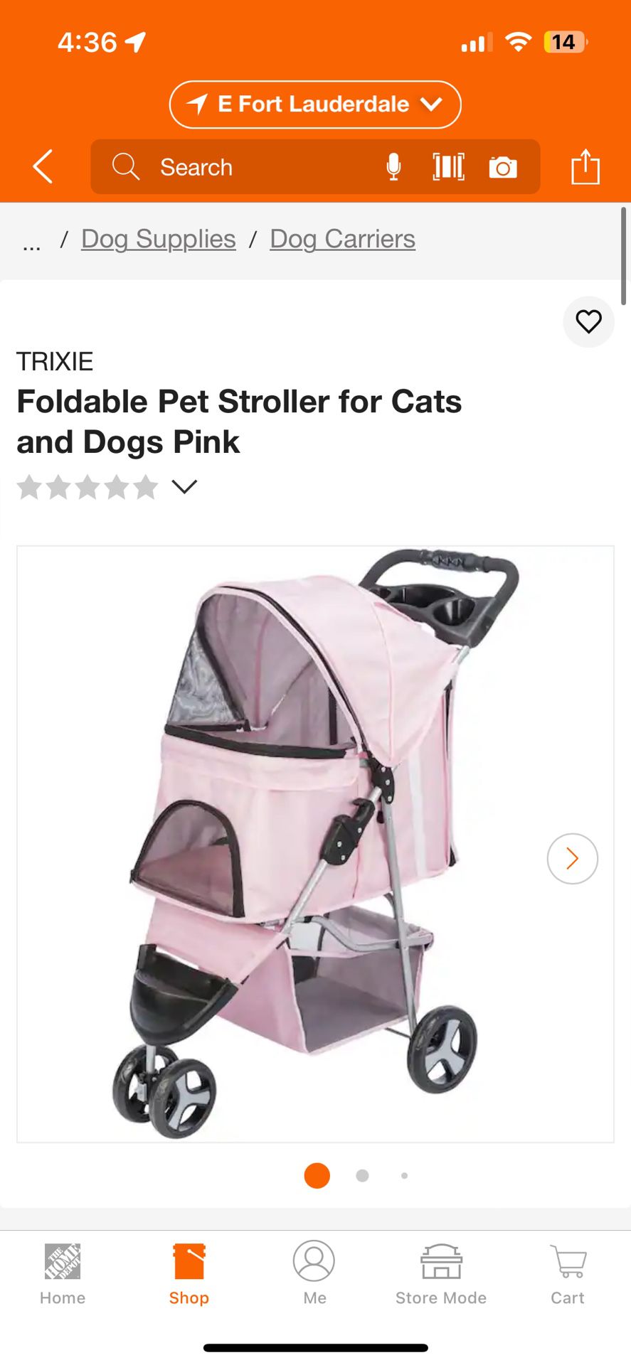 Dog:cat Stroller 