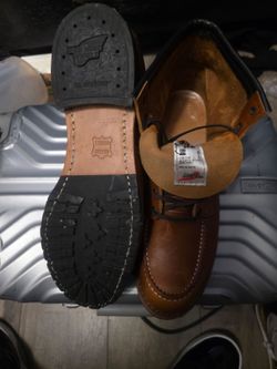 9012 redwings moc toe boots