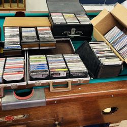 Mostly Retro Cassette Tapes and CD Collection