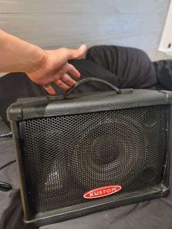 Kustom KPM10 50 Watt Powered Monitor Speaker Black PA Stage Wedge