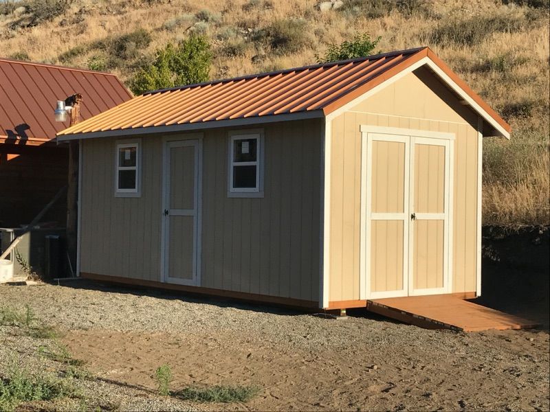 10x20 shed mini cabin
